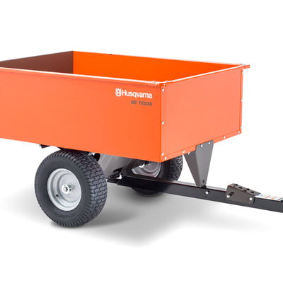 Husqvarna Steel Swivel Dump Cart