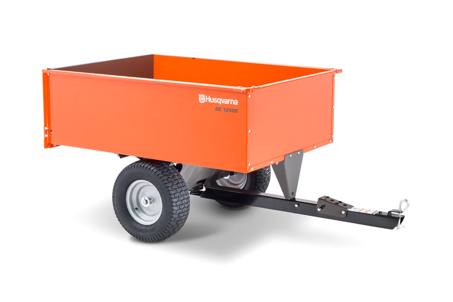 Husqvarna Steel Swivel Dump Cart