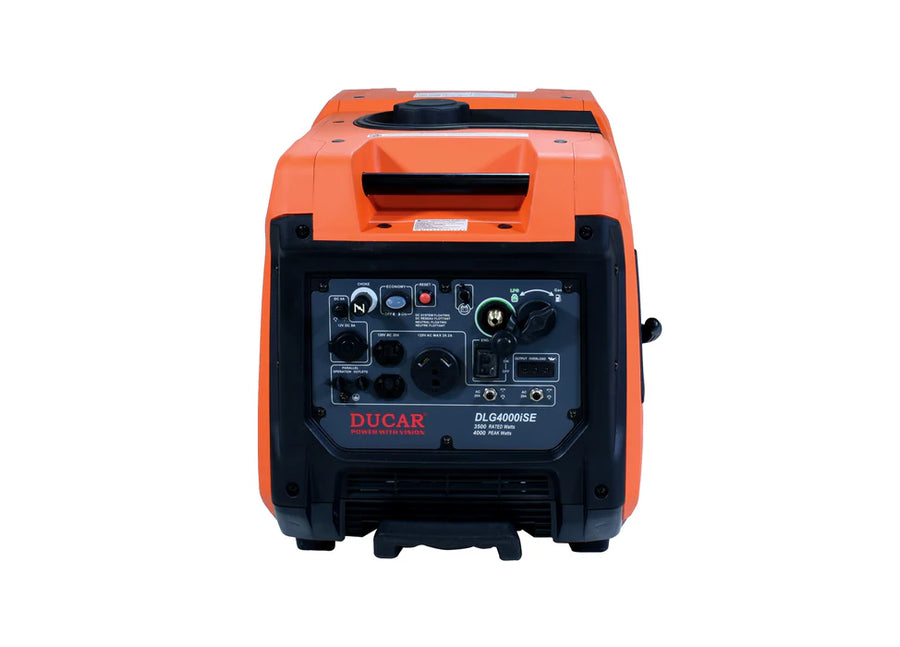 Ducar 4000W - Dual Fuel Inverter Generator