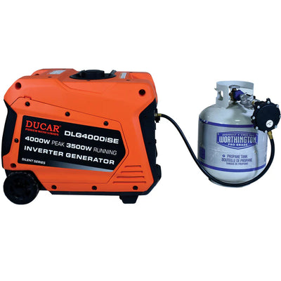 Ducar 4000W - Dual Fuel Inverter Generator