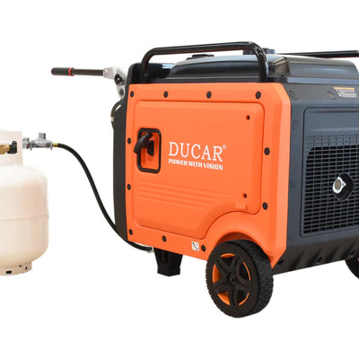 Ducar 8500W - Dual Fuel Inverter Generator