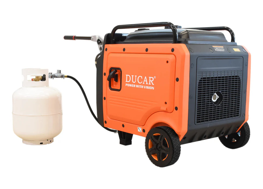 Ducar 8500W - Dual Fuel Inverter Generator