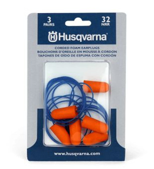 EAR PLUGS - 3 PACK CORDED